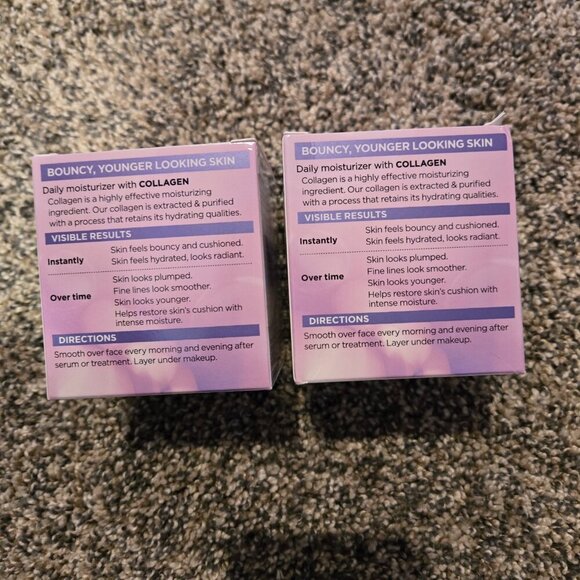 Lot of 2 New L'oreal Collagen Moisture Filler 1.7 oz. - Picture 2 of 2